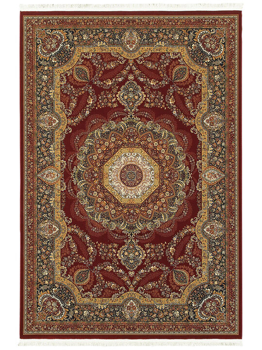 Masterpiece 3'10" x 5'5" Red Rug