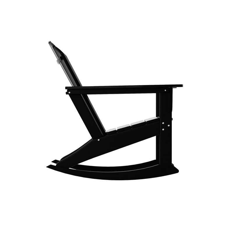WestinTrends Outdoor Patio Adirondack Rocking Chair