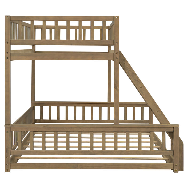 Merax Bunk Bed with Ladder and Guardrails