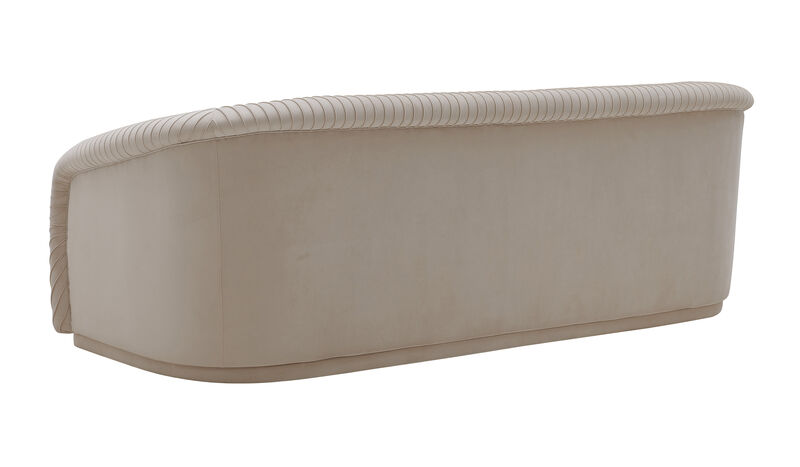Yara Pleated Velvet Sofa