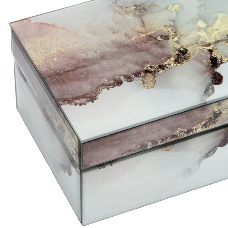 Wood Abstract Decorative Box