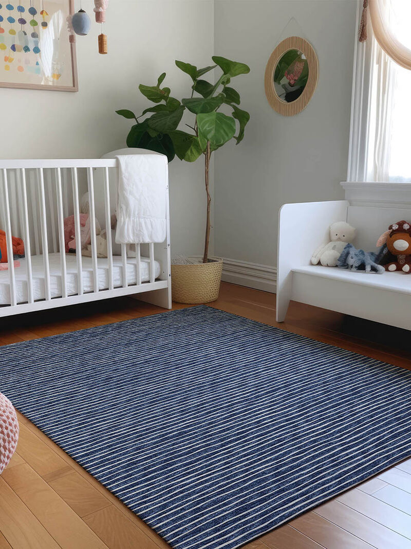 Laidley LA1 Navy 8' x 10' Rug
