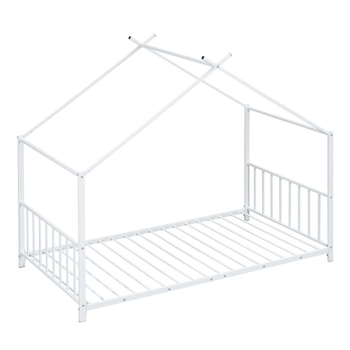 Merax Modern Metal House Platform Bed