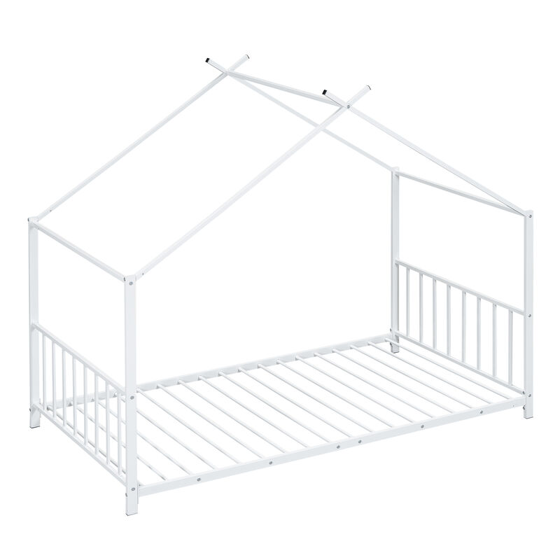 Merax Modern Metal House Platform Bed