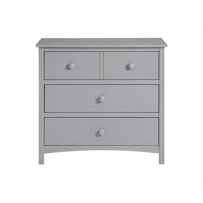 Oxford Baby Montauk 3 Dr Dresser Rta Farmhouse Gray
