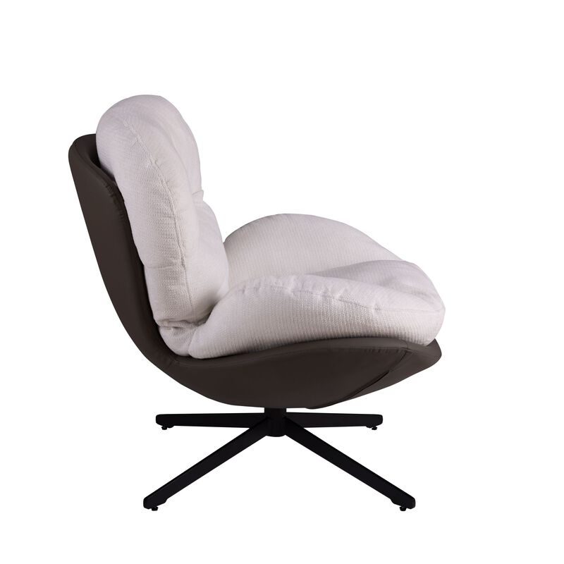 Merax 360° Degree Swivel Reading Chair Accent Chair
