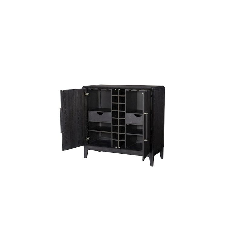 Bernards Aurora Peppercorn Bar Cabinet