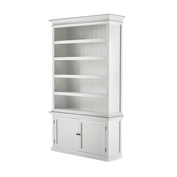 Belen Kox Classic White Tall Single-Bay Hutch, Belen Kox