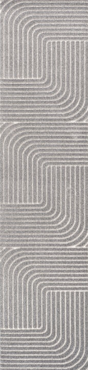 Odense High-Low Minimalist Angle Geometric Indoor/Outdoor Area Rug