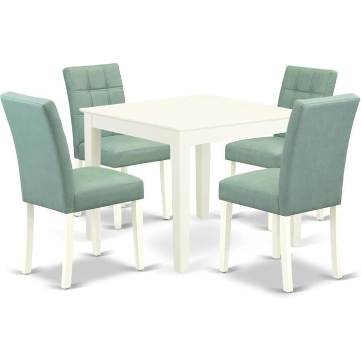 5 Piece Kitchen Dining Table Set consists A Dinner Table