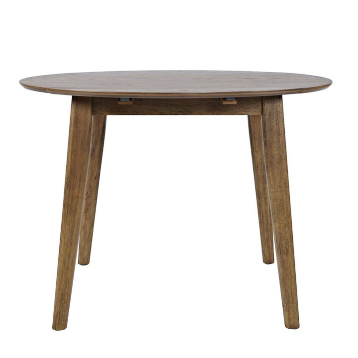 Jofran Percy 42 Contemporary Round Drop-Leaf Dining Table