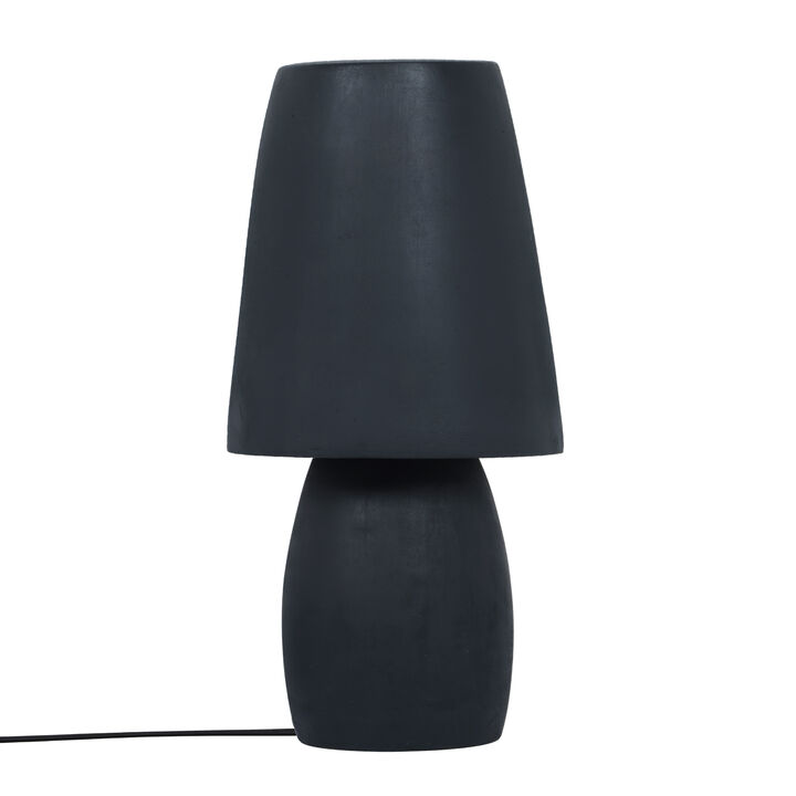 Porcini Blue Terracotta Table Lamp