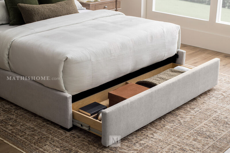 Carly Upholstered Storage Bed