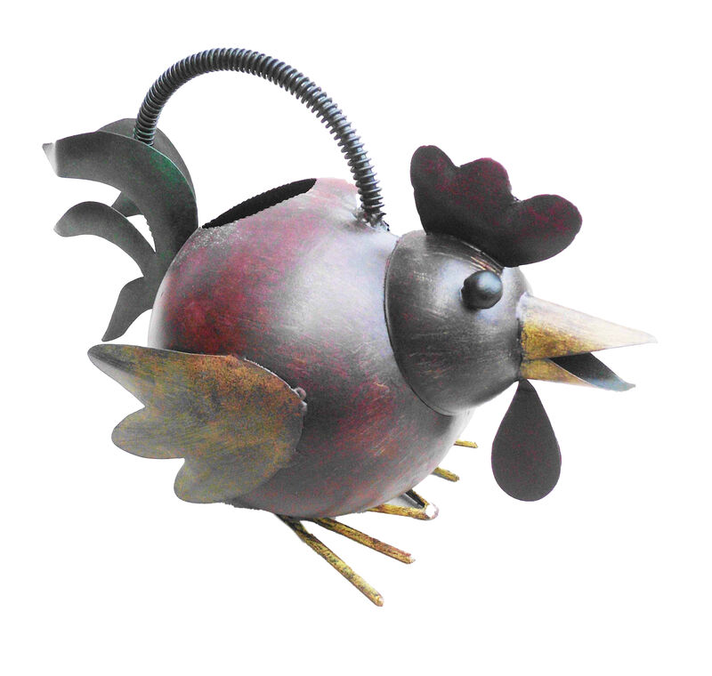 Iron Rooster Watering Can