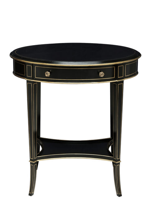 Equinox Oval Side Table
