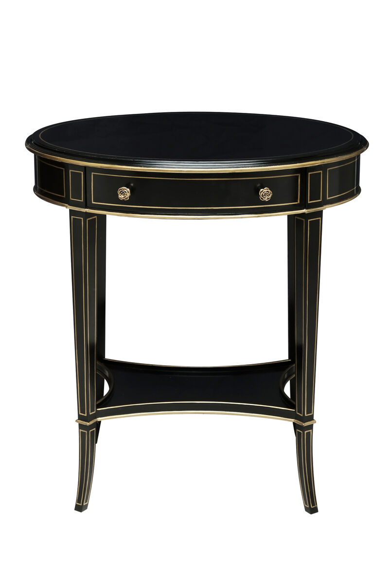 Equinox Oval Side Table