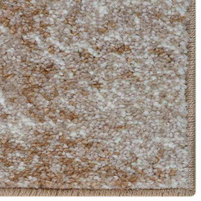 RUGSOTIC CARPETS MACHINE MADE HEATSET POLYPROPYLENE AREA RUGS - 10'x13', Rectangle Shape, Beige Color, Abstract Modern Design,Midium Pile Machine Made Area Rugs for Living Room, Bed Room (M00007)