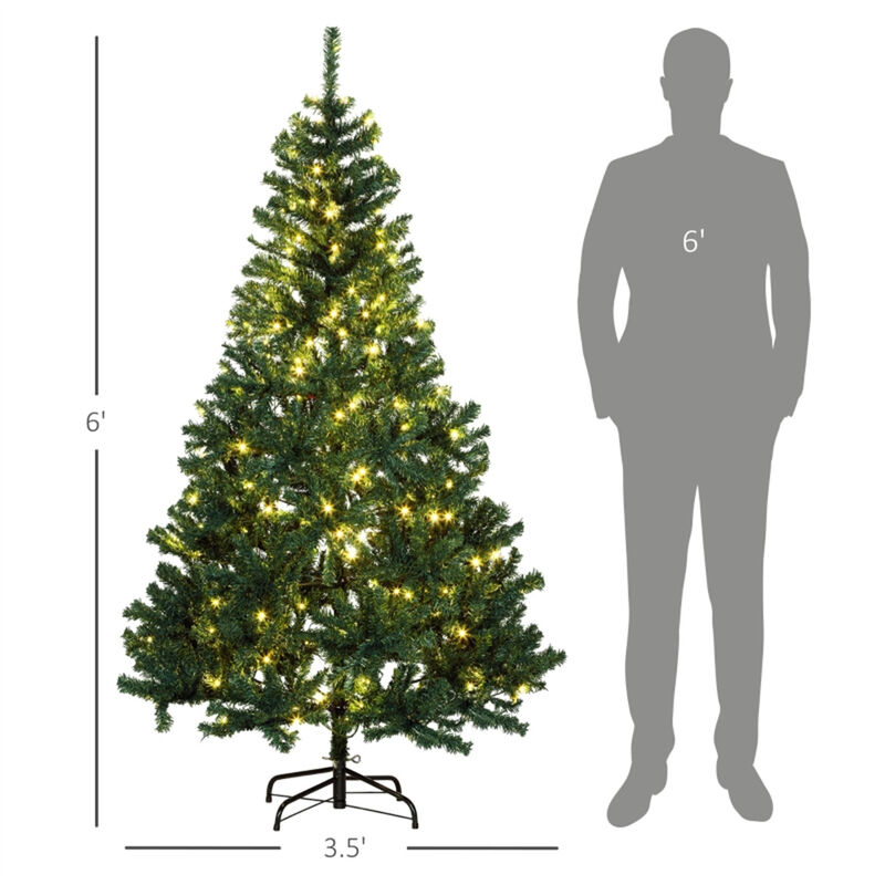 Artificial Christmas Tree Full & Realistic Holiday Décor for Home & Office