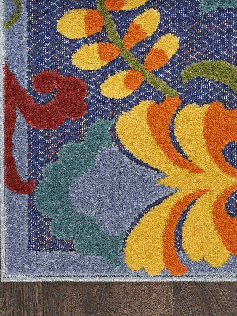 Aloha ALH17 Navy/Multicolor 6' x 9' Rug