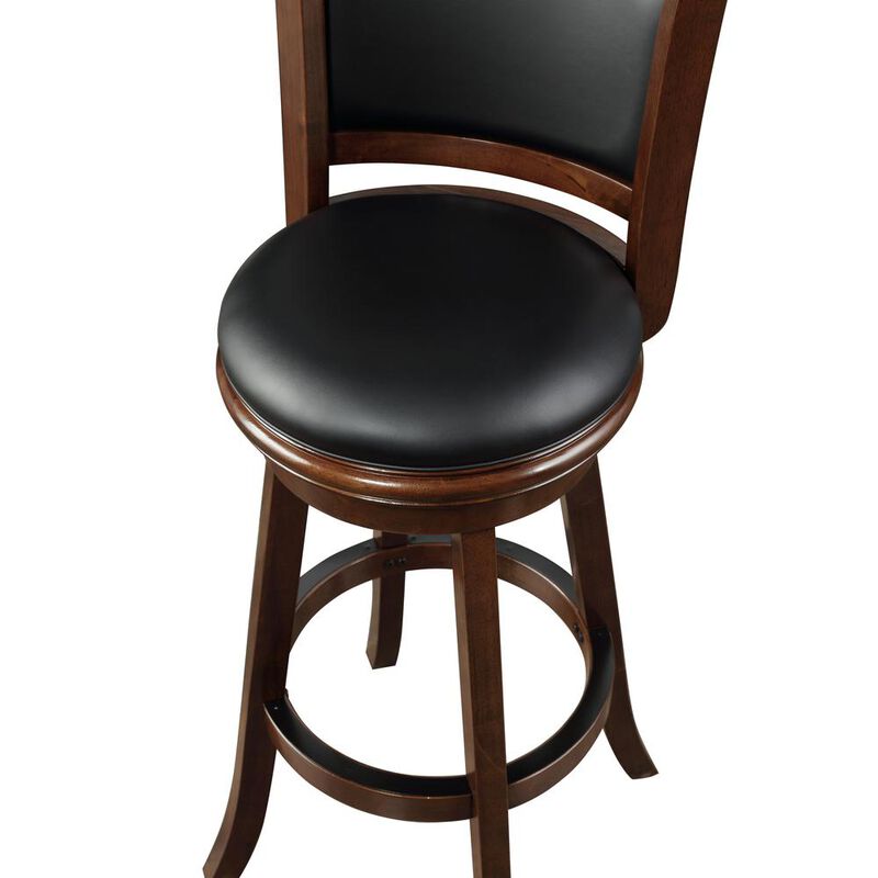 Boraam Augusta 34 Swivel Bar Stool - Cappuccino