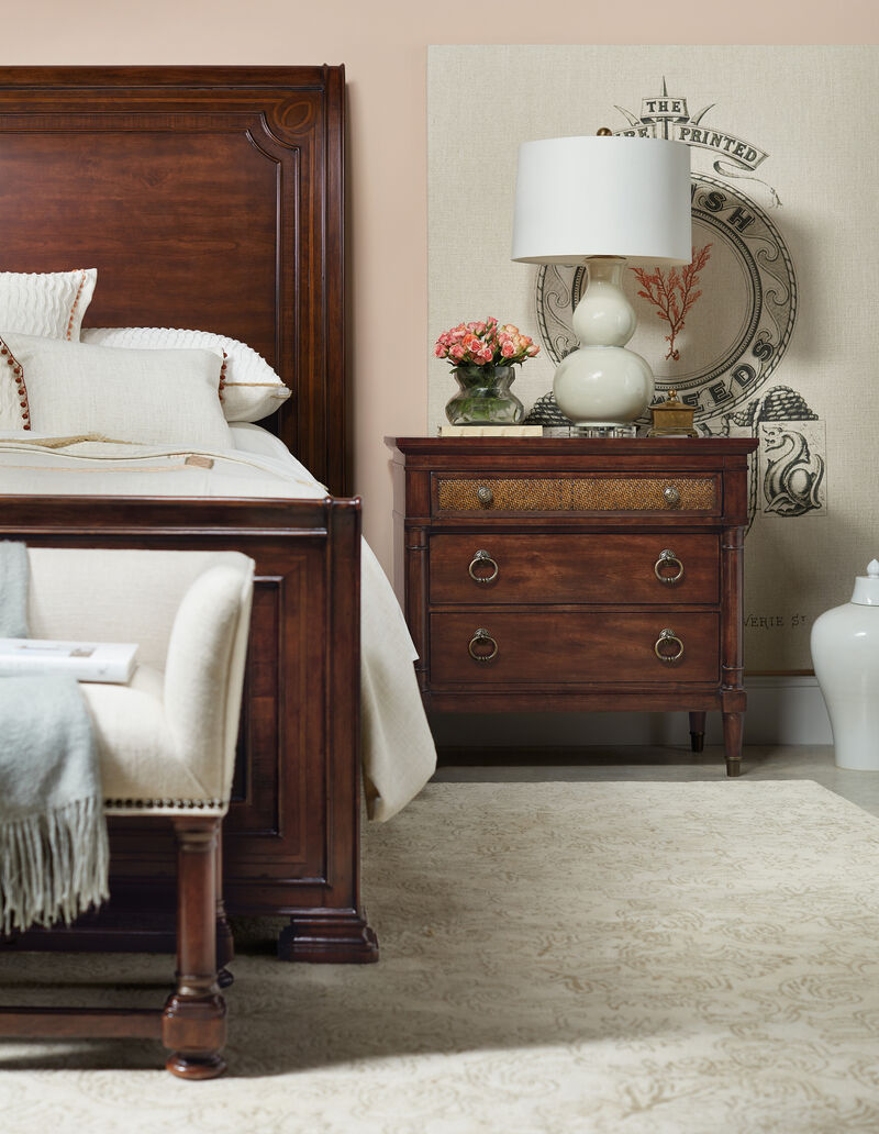 Charleston Three-Drawer Nightstand