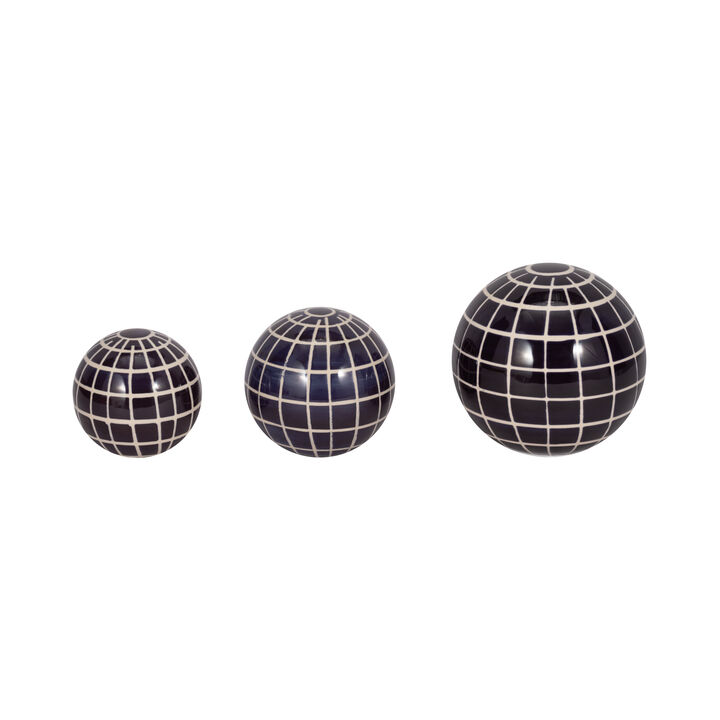 Checkered Orbs set