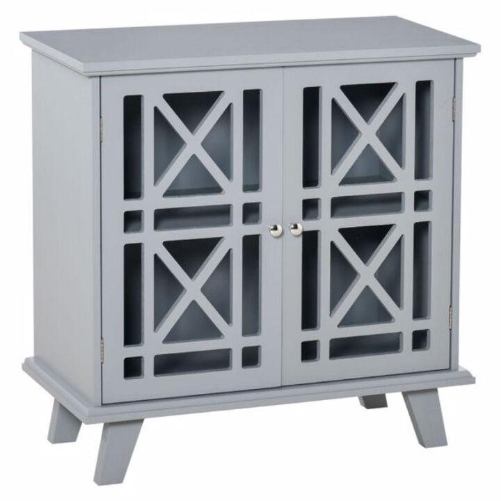 Kitchen Storage Cabinet with Shelves and Doors for Organized Space