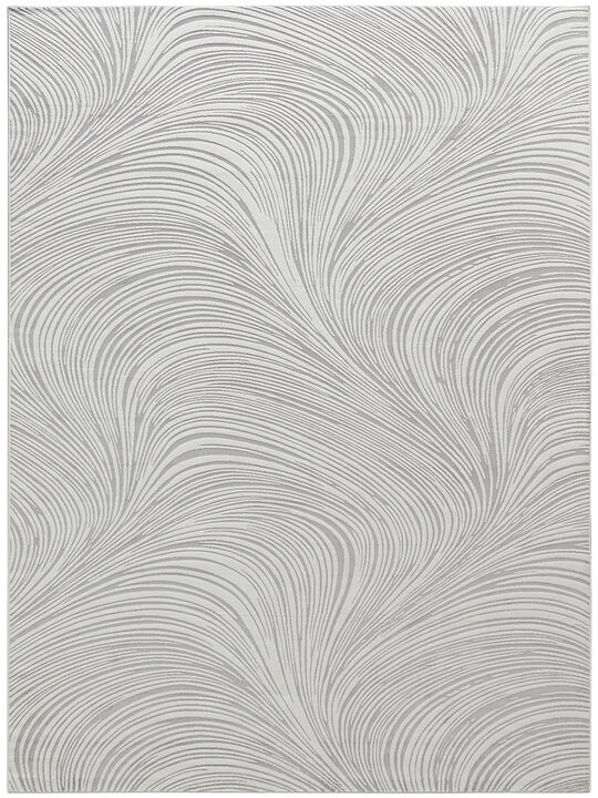 Central Park West CEP02 Gray 9' x 12' Rug