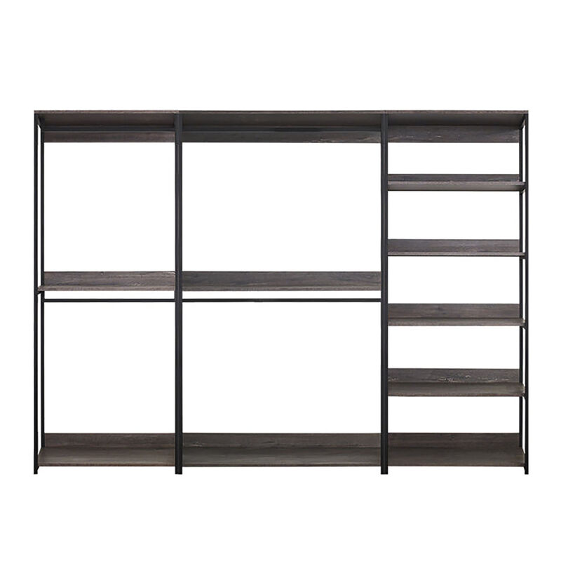 Monica Wood Walk-in Closet System