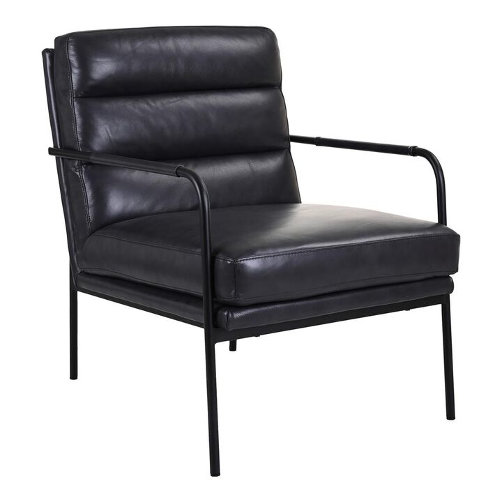 Moe's Home Collection VERLAINE CHAIR RAVEN BLACK