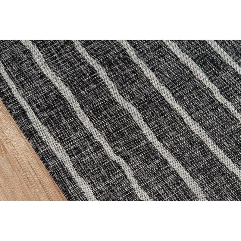 Novogratz Contemporary Rectangle Area Rug, Charcoal, 3'3 X 5'