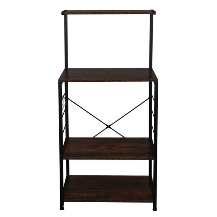 4-Tier Kitchen Shelf & Baker's Rack for Storage & Organization