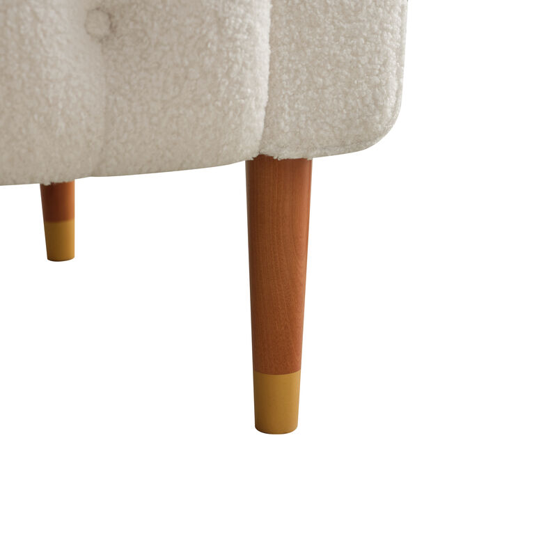 Merax Classic Biscuit-Style Accent Chair