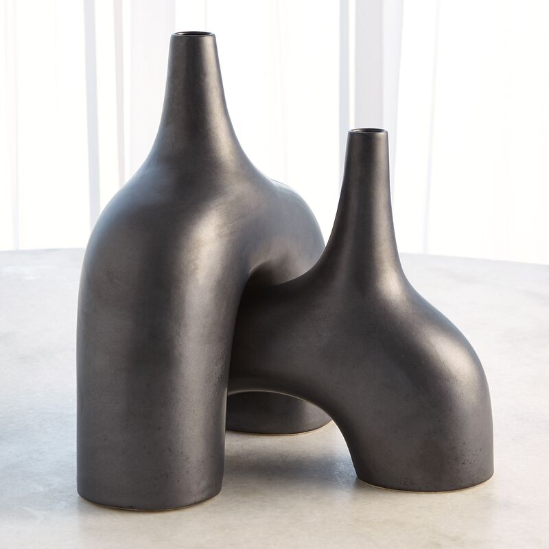 Stretch Vase-Black Large