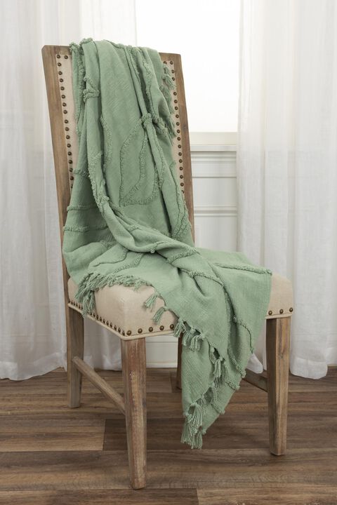 Green 50" x 60" Throw Blanket