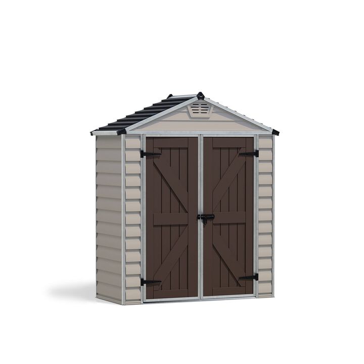 Palram - Canopia SkyLight 6' x 3' Shed - Tan