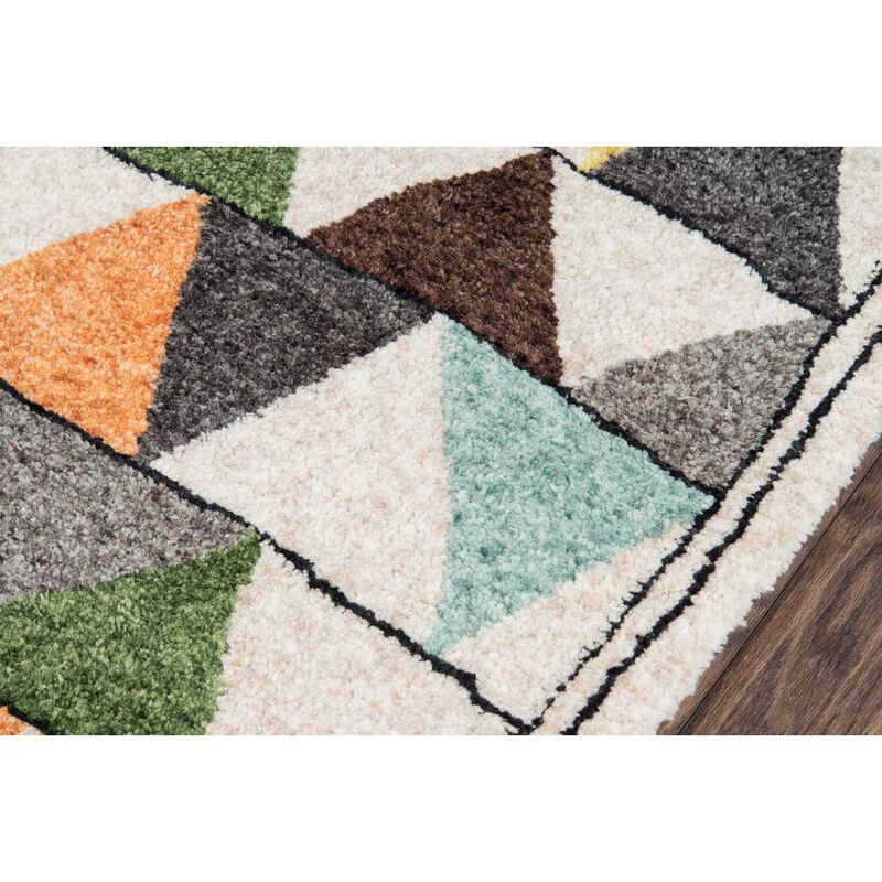 Novogratz Modern Rectangle Area Rug, Multi, 3'6 X 5'6