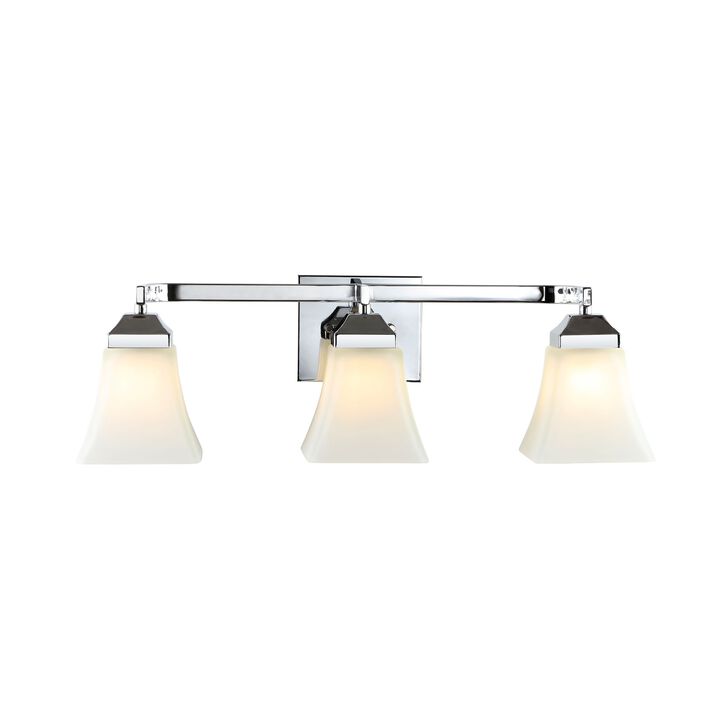 Staunton Iron/Glass Modern Cottage LED Vanity Light