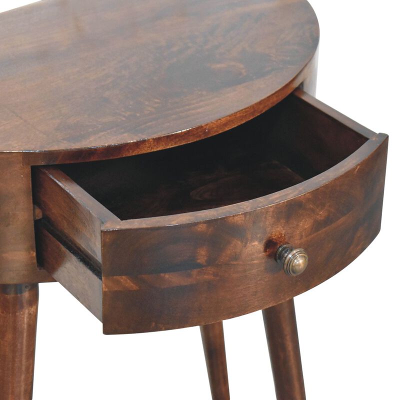 Artisan Furniture Solid Wood California Walnut Odyssey Console Table