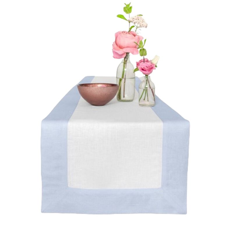 Solino Home 100% Pure Linen Table Runner | Contempo