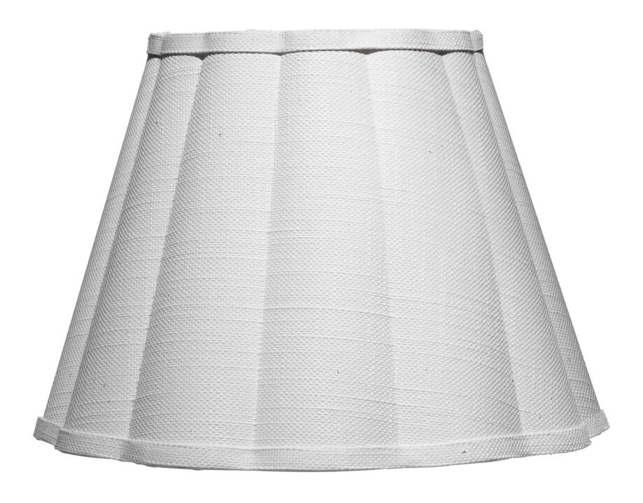 Scalloped Wall Sconce, White