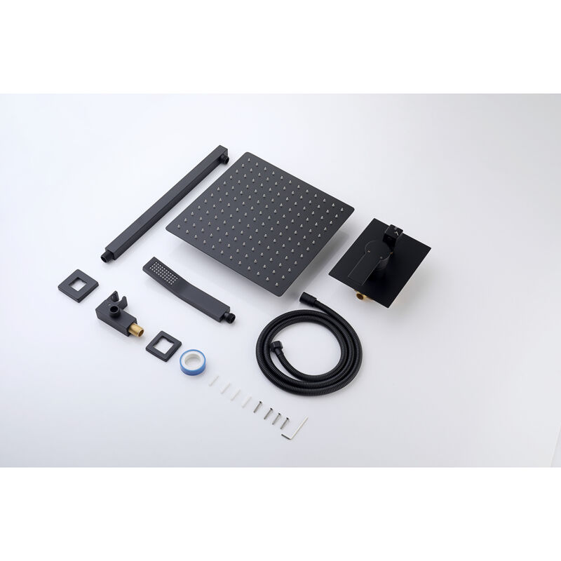 12 Inch Bathroom Rain Shower Combo Set With Hand Shower
