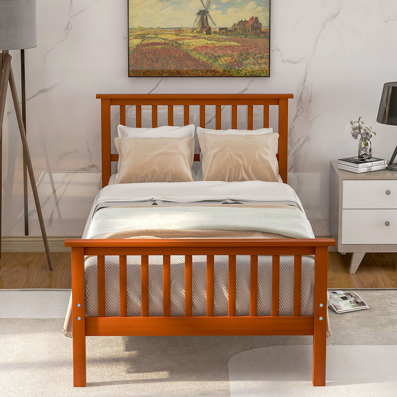 Merax Wood Platform Bed