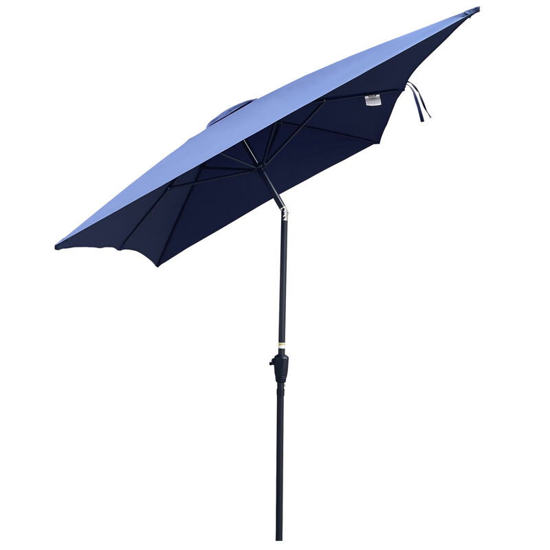 Waterproof Patio Umbrella with Tilt and Crank