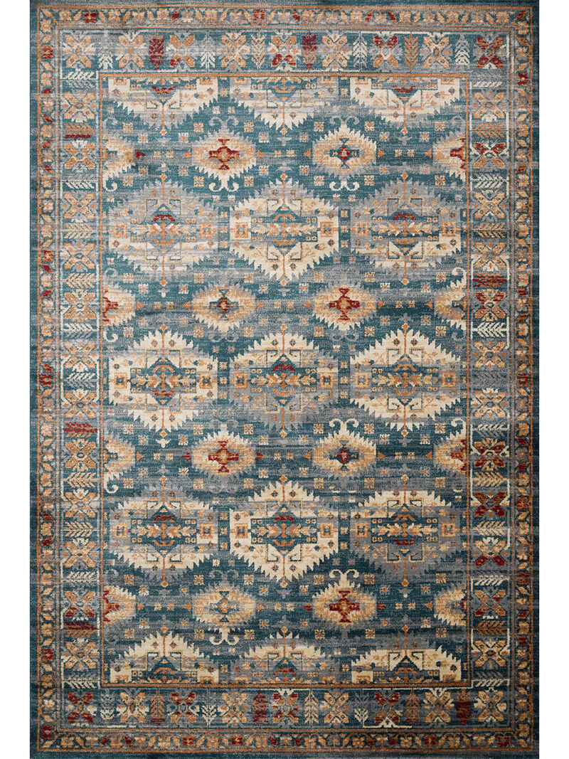 Isadora ISA06 Lagoon/Multi 5' x 7'3" Rug by Loloi II