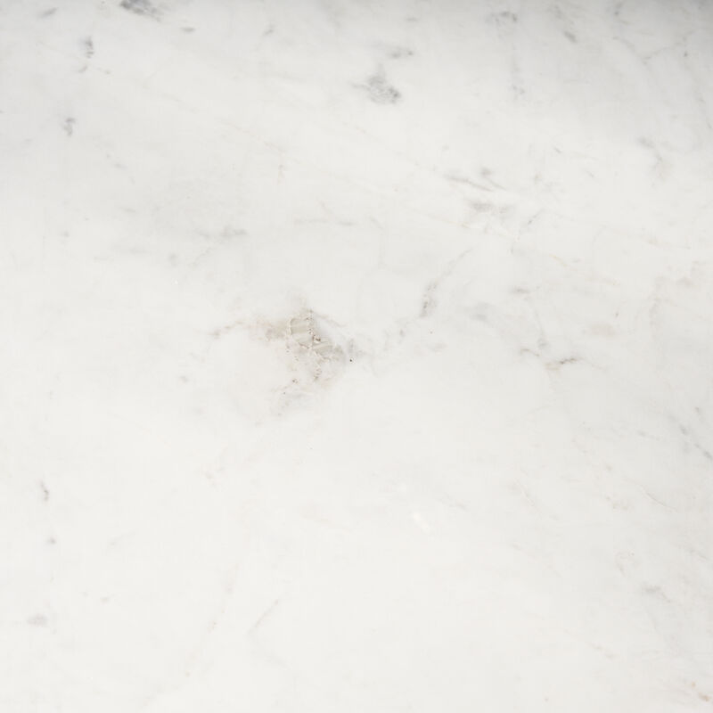 Allyson 48" White Marble Dining Table