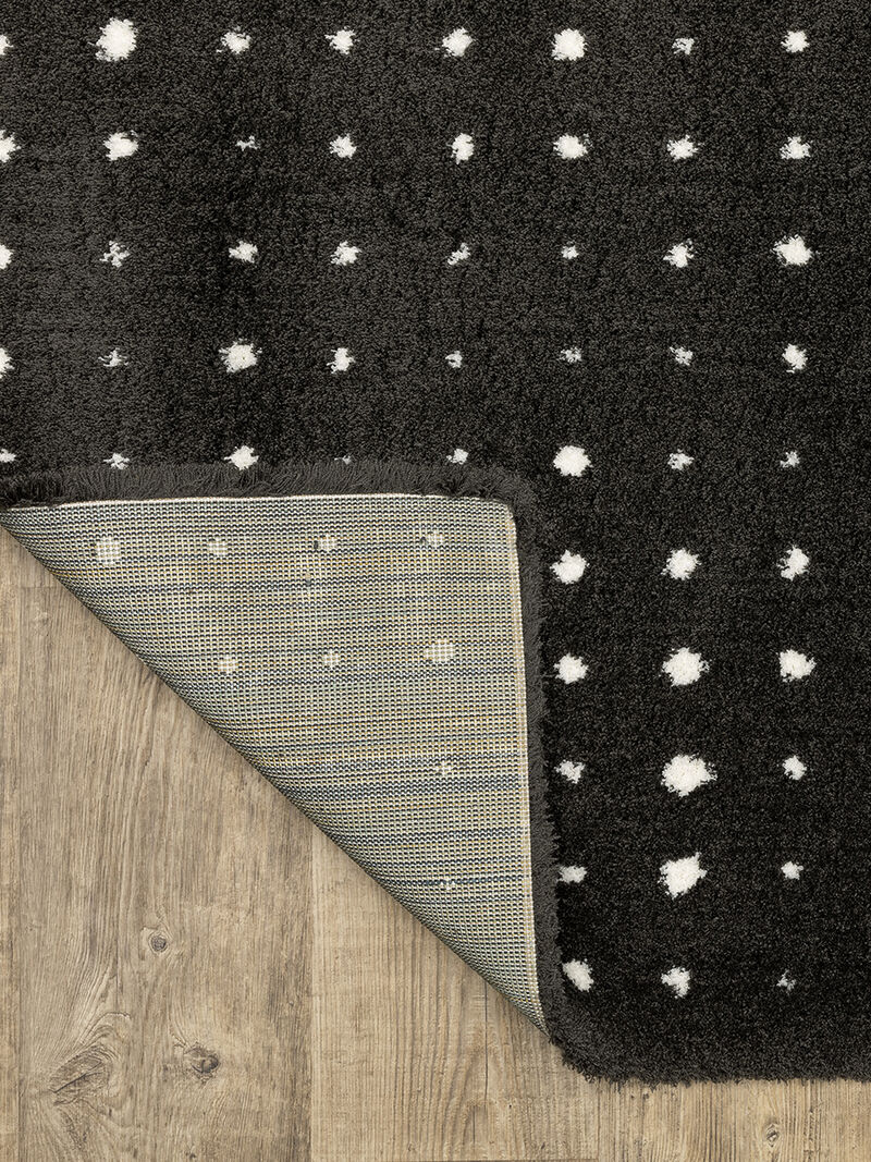 GALILEO 04 BLACK/IVORY 5X8