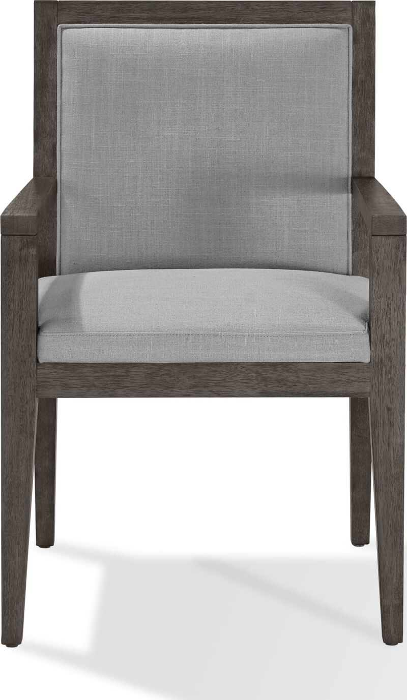 Modesto Wood Frame Upholstered Arm Chair