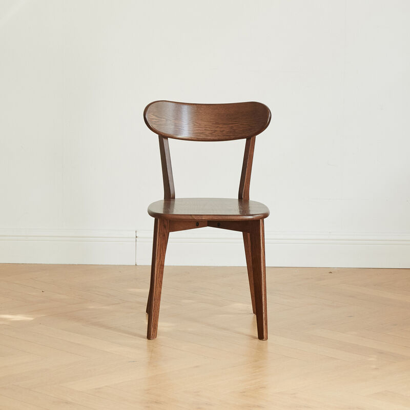 Wooden Dining Chair, North American Oak Wood, 100% Dirt-Free, 46.5 X 54 X 80cm