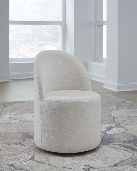 Zinnia Fully Upholstered Swivel Chair